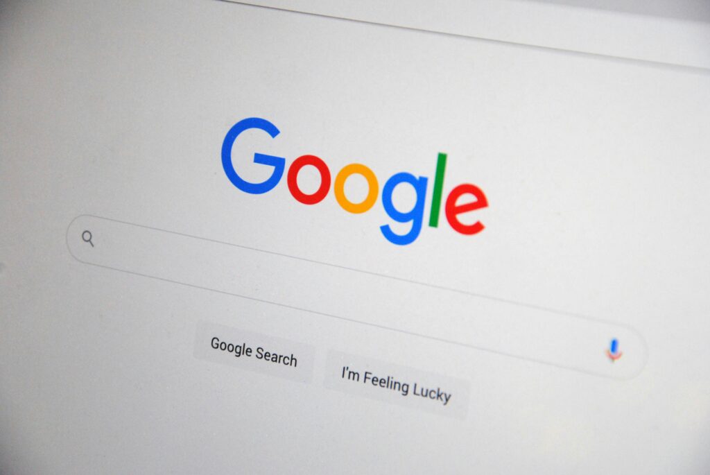 Moteur de recherche Google pour référencement naturel seo